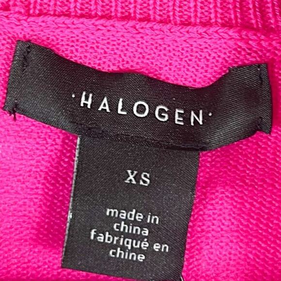 Halogen NWT Women's Pink Turtleneck Long Sleeve Wool Blend Sweater Size XS - Picture 4 of 4